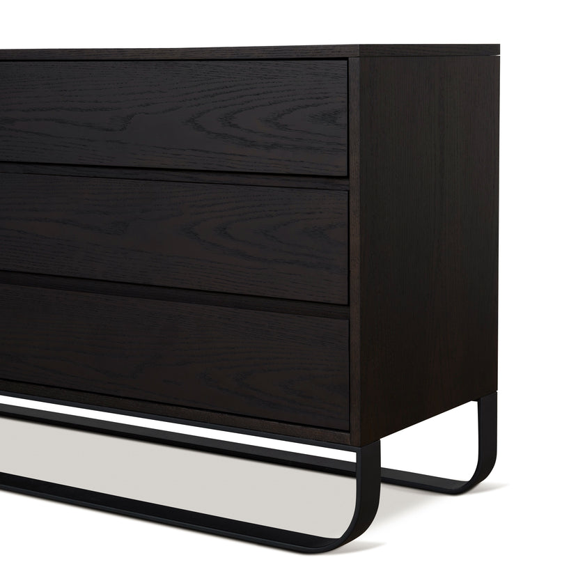 CDT12136-BB 1.6m Dresser Unit - Dark Walnut