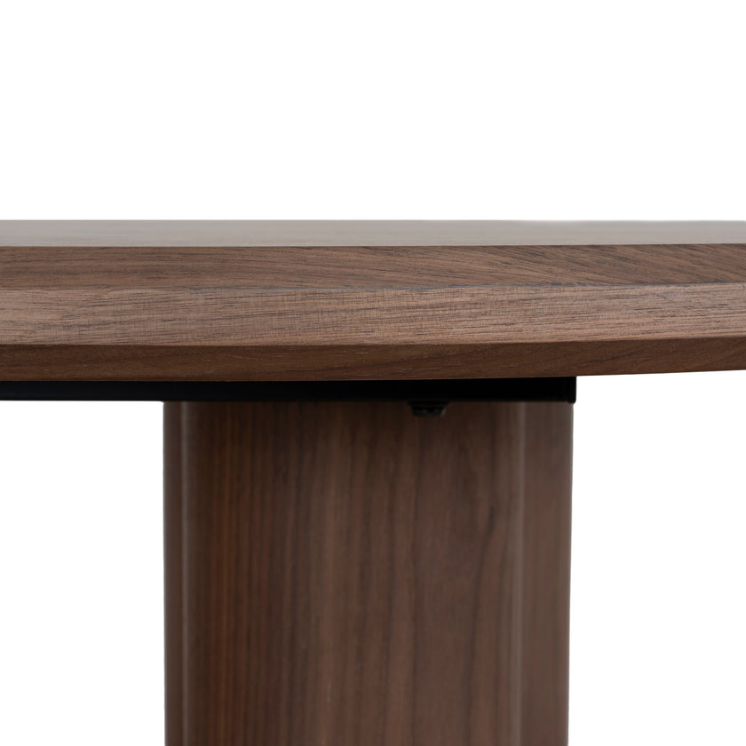 CDT12141-DW 1.8m Oval Dining Table - Walnut