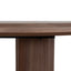 CDT12141-DW 1.8m Oval Dining Table - Walnut
