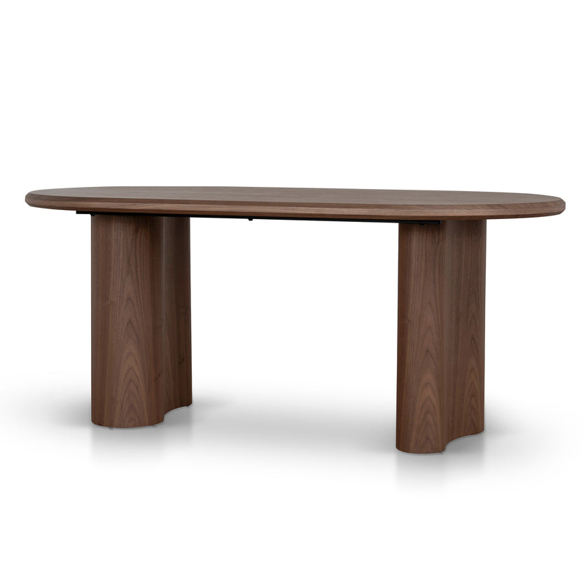 CDT12141-DW 1.8m Oval Dining Table - Walnut