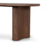 CDT12141-DW 1.8m Oval Dining Table - Walnut