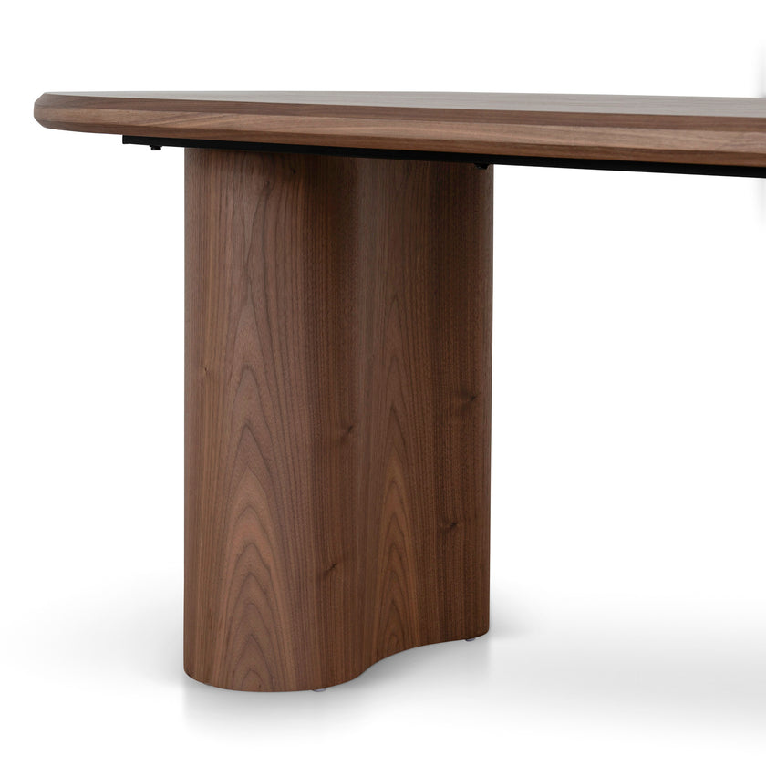 CDT12141-DW 1.8m Oval Dining Table - Walnut