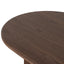 CDT12141-DW 1.8m Oval Dining Table - Walnut