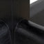 CDT12150-NI 1.2m Round Dining Table - Full Black