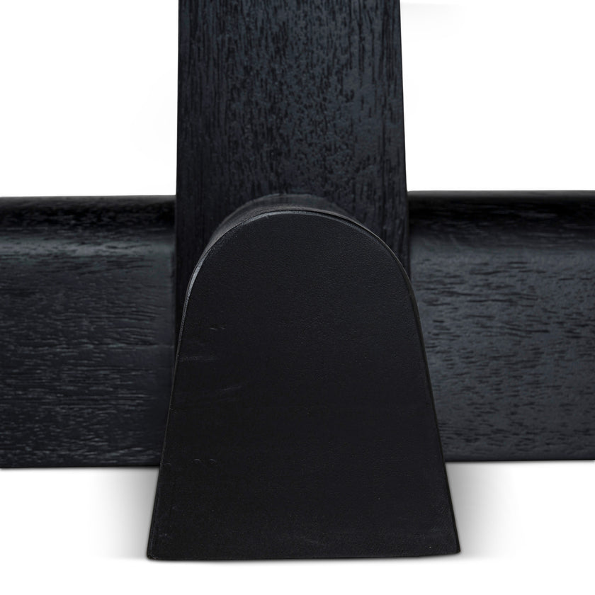 CDT12150-NI 1.2m Round Dining Table - Full Black