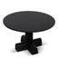 CDT12150-NI 1.2m Round Dining Table - Full Black