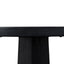 CDT12150-NI 1.2m Round Dining Table - Full Black