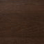 CDT12151-NI 1.2m Round Dining Table - Dark Brown