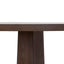 CDT12151-NI 1.2m Round Dining Table - Dark Brown