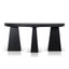 CDT12152-NI 1.7m Console Table - Full Black