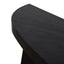CDT12152-NI 1.7m Console Table - Full Black