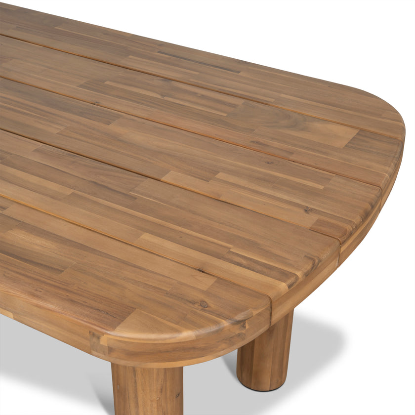 CDT12163-EM 2.5m Outdoor Dining Table - Natural