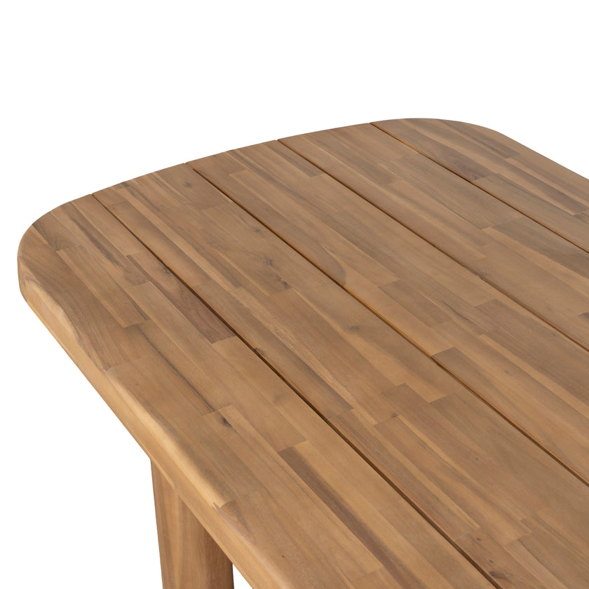 CDT12163-EM 2.5m Outdoor Dining Table - Natural