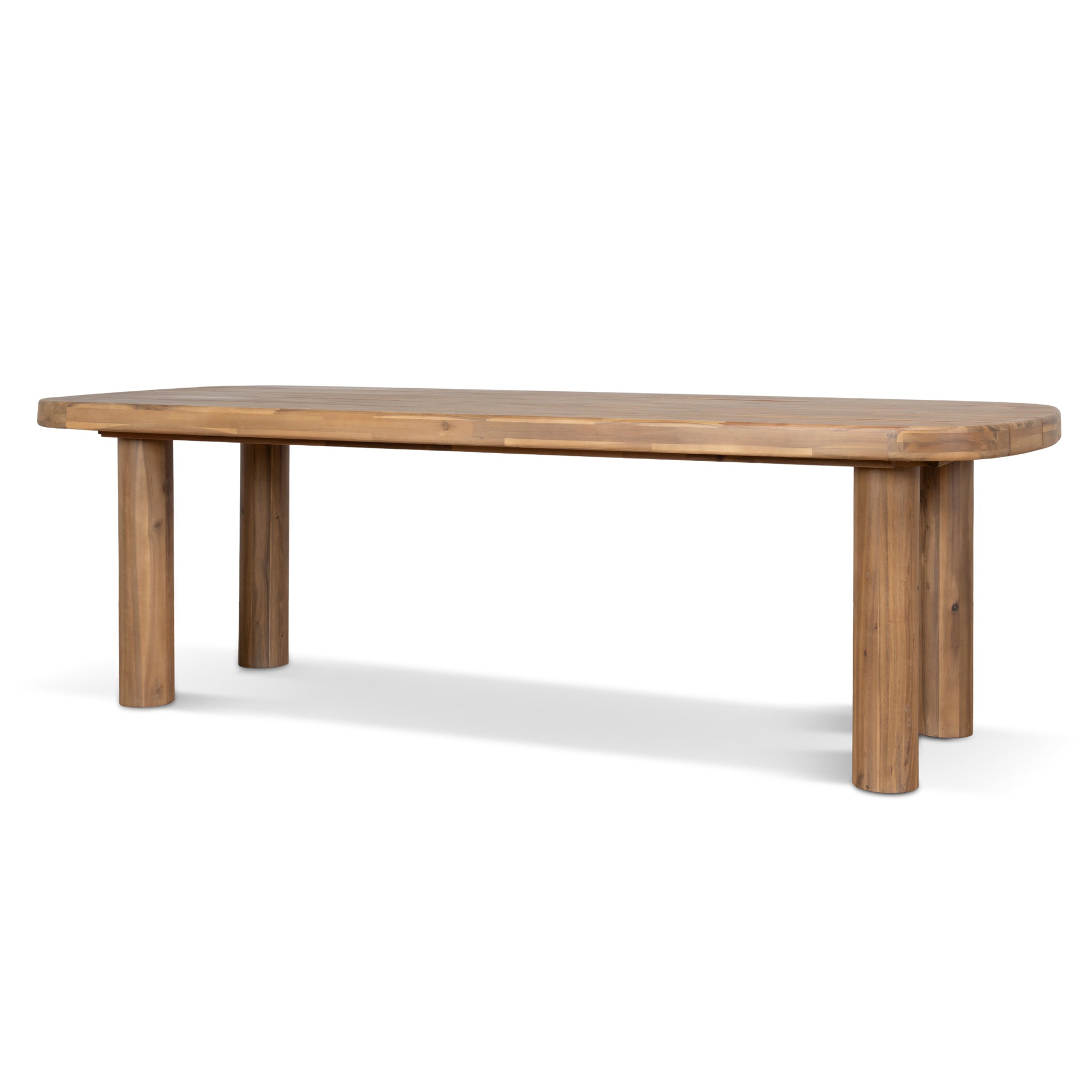 CDT12163-EM 2.5m Outdoor Dining Table - Nat... | Calibre Furniture