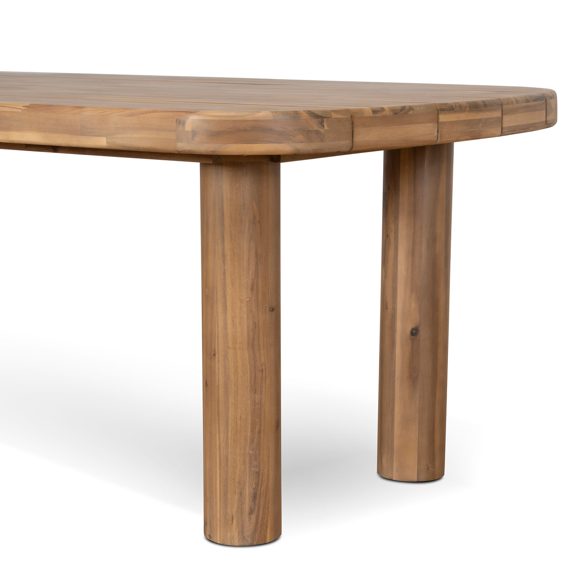 CDT12163-EM 2.5m Outdoor Dining Table - Nat... | Calibre Furniture