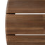 CDT12173-EM 1.4m Round Outdoor Dining Table - Natural