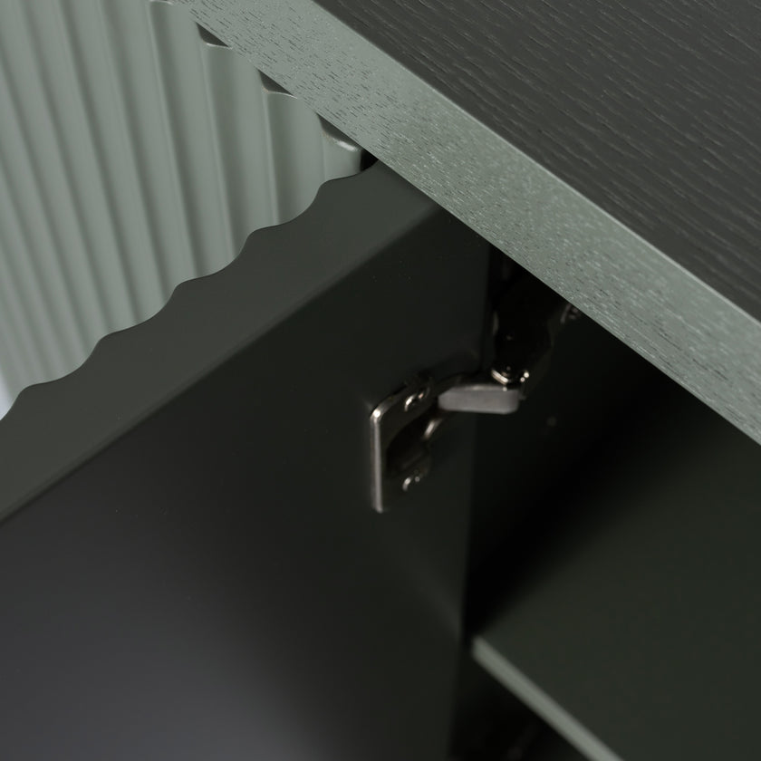 CDT12269-DW 1.6m Veneer Top Buffet Unit - Sage Green