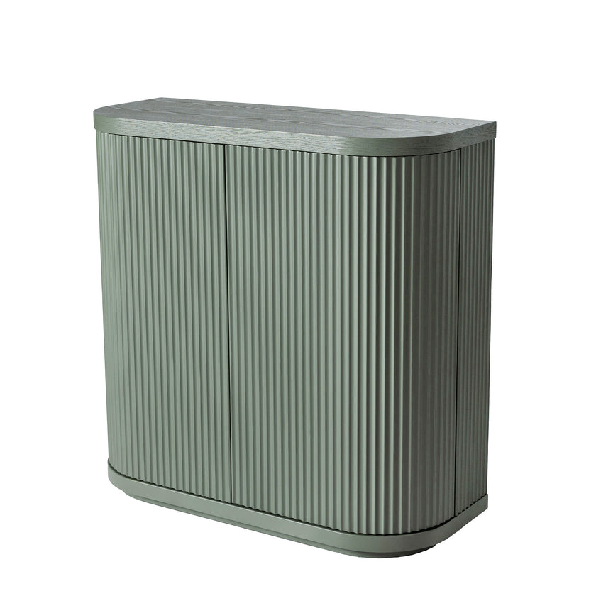 CDT12271-DW 100cm Wooden Storage Cabinet - Sage Green