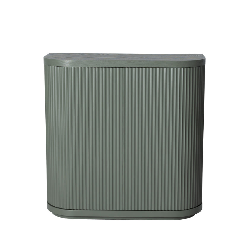 CDT12271-DW 100cm Wooden Storage Cabinet - Sage Green