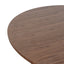 CDT12283-CN 1.5m Round Dining Table - Walnut