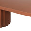 CDT12289-CO 2.4m Concrete Dining Table - Terracotta
