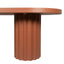 CDT12289-CO 2.4m Concrete Dining Table - Terracotta