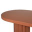 CDT12289-CO 2.4m Concrete Dining Table - Terracotta