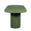 CDT12293-CO 2.4m Concrete Dining Table - Green