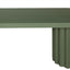 CDT12293-CO 2.4m Concrete Dining Table - Green