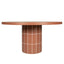 CDT12301-CO 1.4m Concrete Round Dining Table - Terracotta