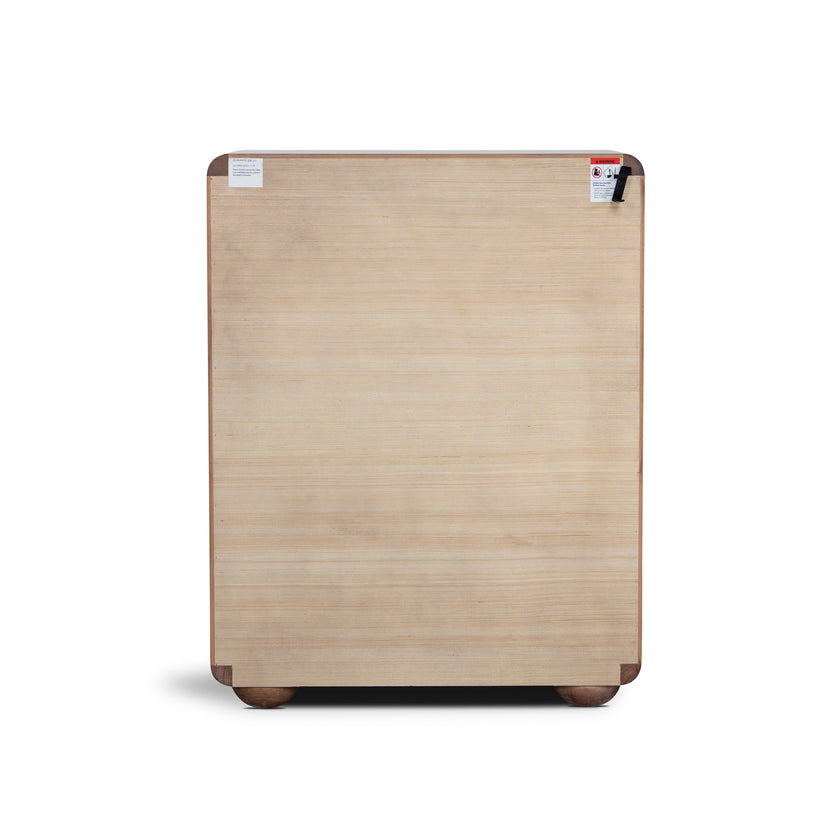 CDT12351-AW Tallboy Drawer Chest - Walnut