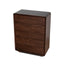 CDT12351-AW Tallboy Drawer Chest - Walnut