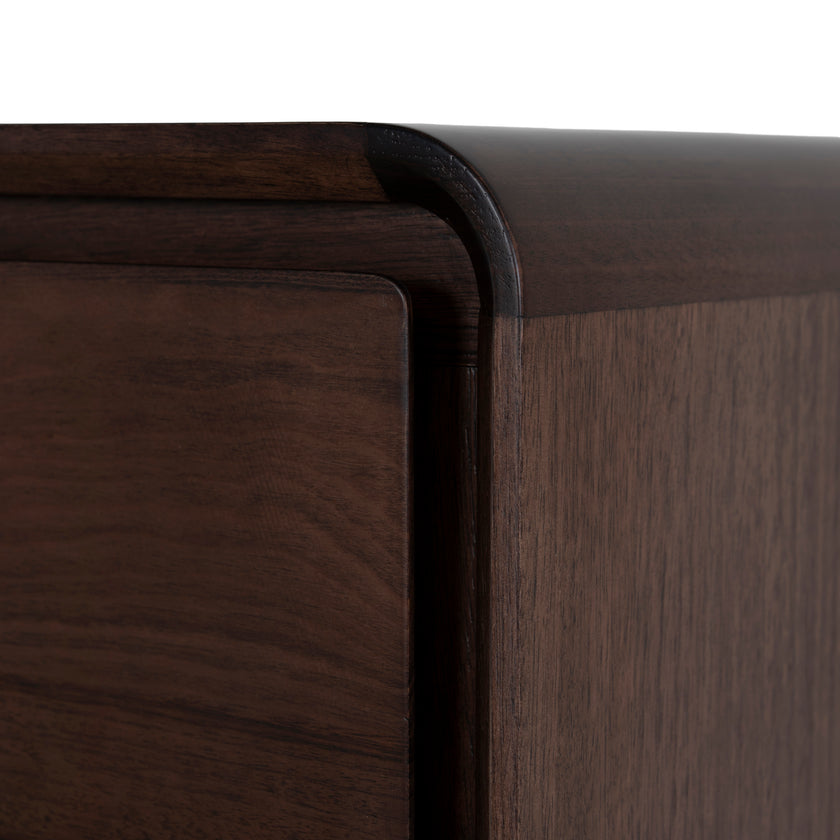 CDT12351-AW Tallboy Drawer Chest - Walnut