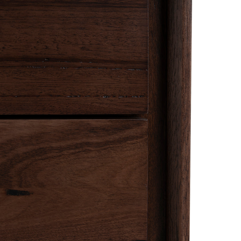 CDT12351-AW Tallboy Drawer Chest - Walnut