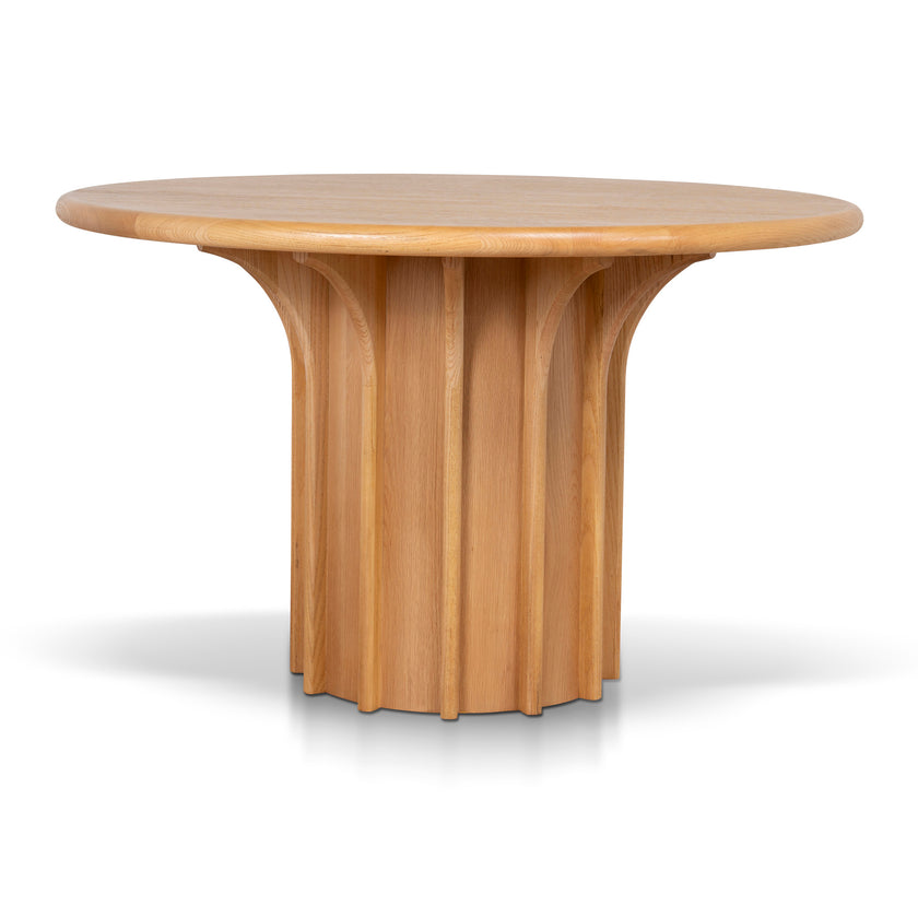 Ex Display - CDT12352-NI 1.2m Round Dining Table - Natural