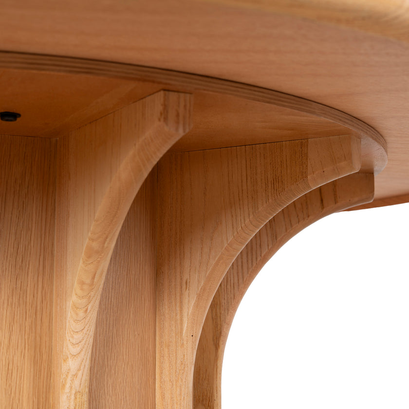 Ex Display - CDT12352-NI 1.2m Round Dining Table - Natural