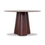 CDT12460-CI 1.2m Tempered Glass Dining Table - Red