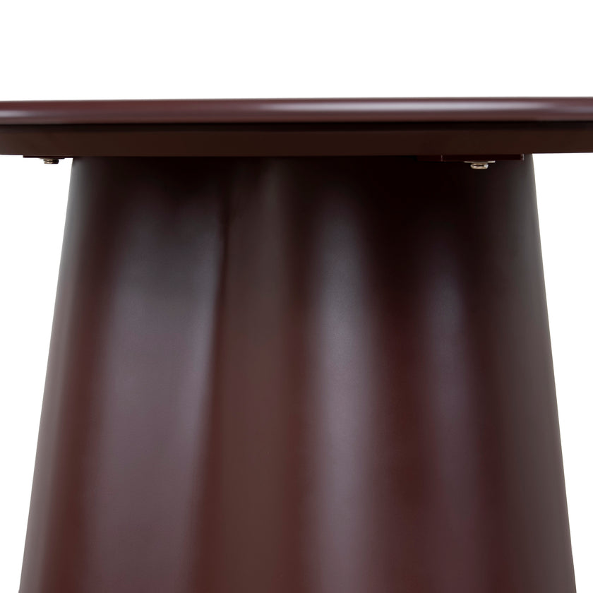 CDT12460-CI 1.2m Tempered Glass Dining Table - Red