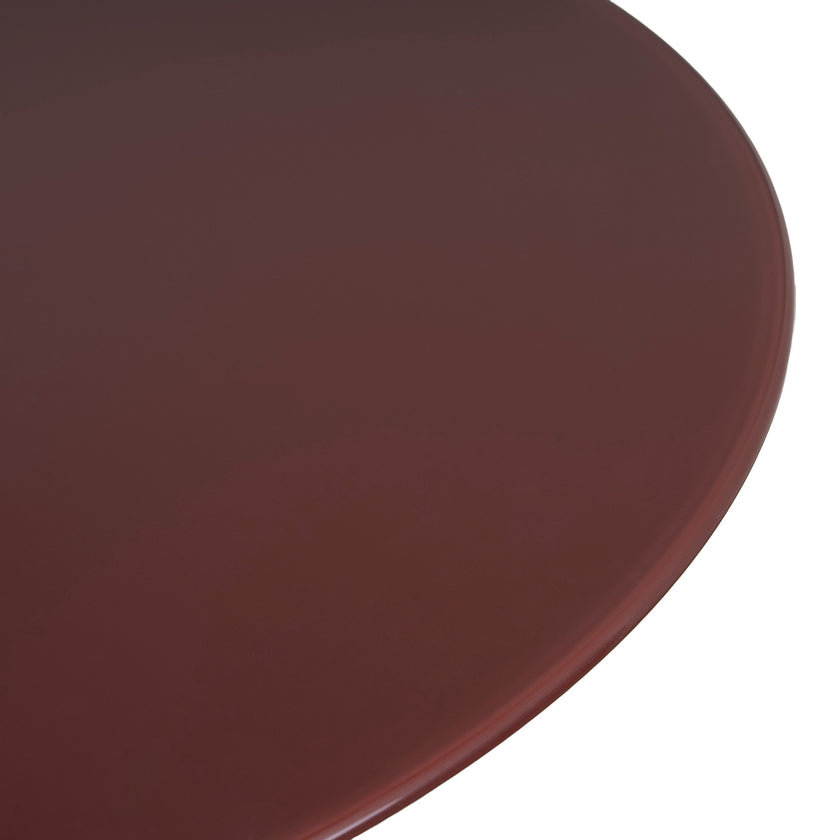 CDT12460-CI 1.2m Tempered Glass Dining Table - Red