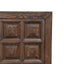 CDT12528-NA 1.83m Elm Sideboard Unit - Dark brown