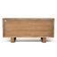 CDT12528-NA 1.83m Elm Sideboard Unit - Dark brown
