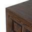 CDT12528-NA 1.83m Elm Sideboard Unit - Dark brown