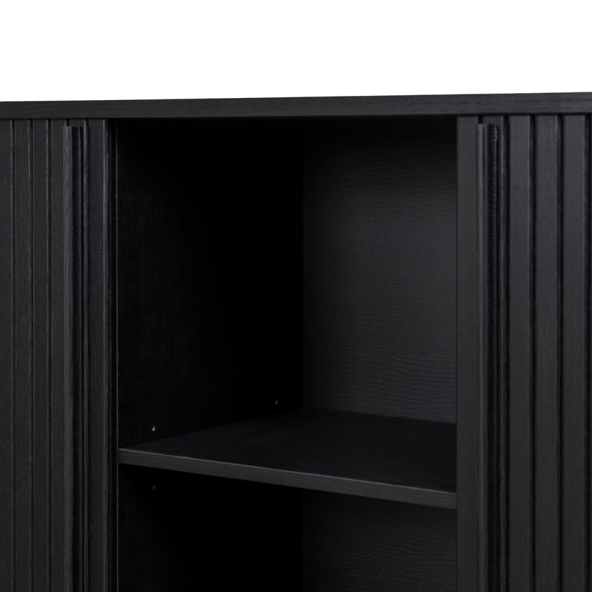 CDT12545-KD 1.7m Wooden Buffets Unit - Full Black