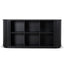 CDT12545-KD 1.7m Wooden Buffets Unit - Full Black