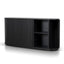 CDT12545-KD 1.7m Wooden Buffets Unit - Full Black