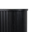 CDT12545-KD 1.7m Wooden Buffets Unit - Full Black