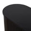 CDT12545-KD 1.7m Wooden Buffets Unit - Full Black