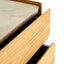CDT12555-IG Stone Top Tallboy Drawer - Natural