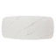 CDT12604-KT 3m Stone Top Outdoor Dining Table - Snow White