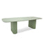 CDT12601-KT 2.4m Outdoor Dining Table - Sand Green